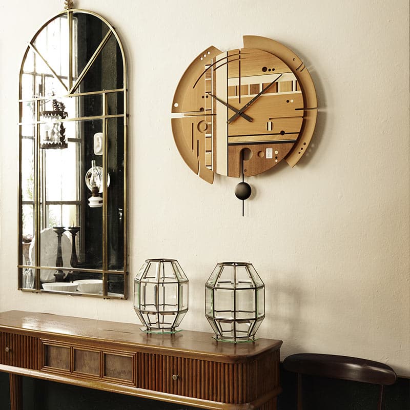 Wall Clock SAMADA Natural 02