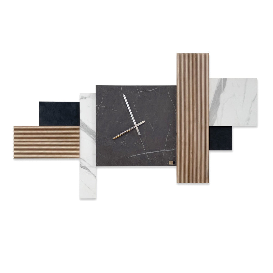 Wall Clock QUADROLOGIO Stone 01