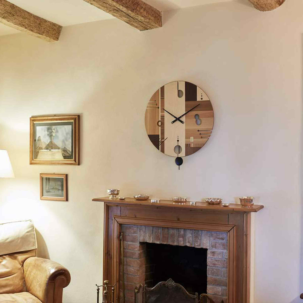 Wall Clock ESSENTIAL Maple 02